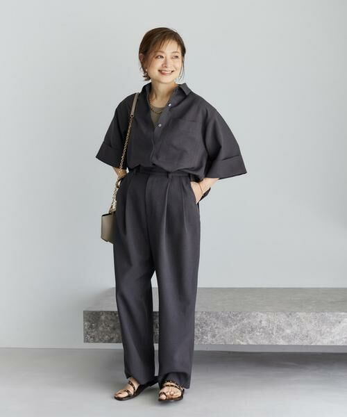 INED / イネド シャツ・ブラウス | 《三尋木奈保コラボ》辛口モードなワイドスリーブシャツ | 詳細9