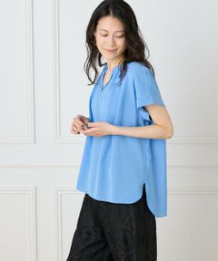 INED / イネド シャツ・ブラウス | キーネックブラウス