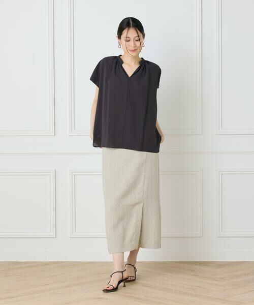 INED / イネド シャツ・ブラウス | キーネックブラウス | 詳細6