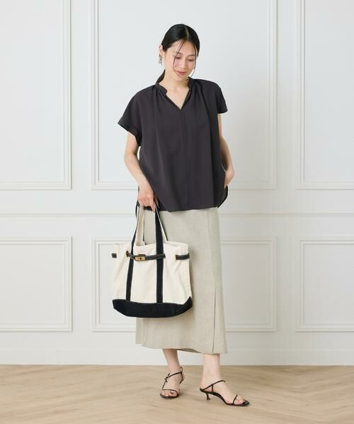 INED / イネド シャツ・ブラウス | キーネックブラウス | 詳細8