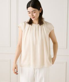 INED / イネド シャツ・ブラウス | 《大きいサイズ》シアーストライプブラウス