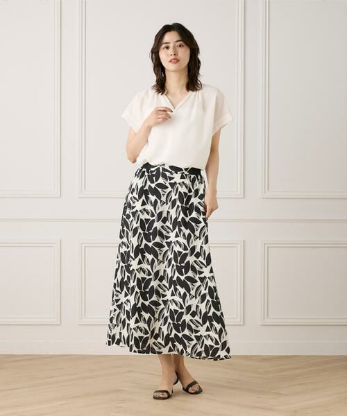 INED / イネド シャツ・ブラウス | 《大きいサイズ》キーネックブラウス | 詳細11