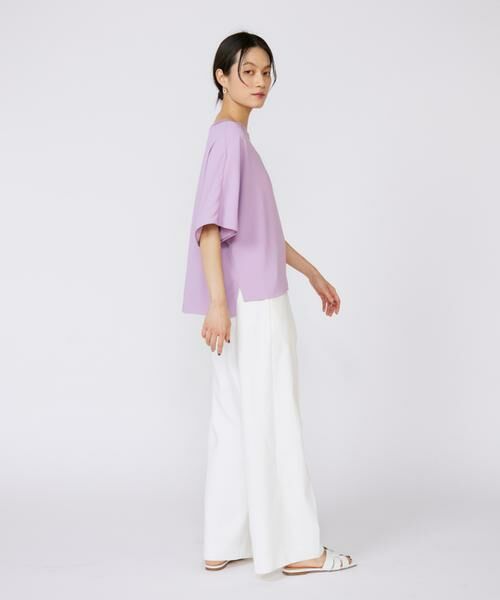 INED / イネド Tシャツ | 吸汗速乾ジョーゼットプルオーバー | 詳細10