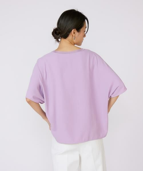 INED / イネド Tシャツ | 吸汗速乾ジョーゼットプルオーバー | 詳細12