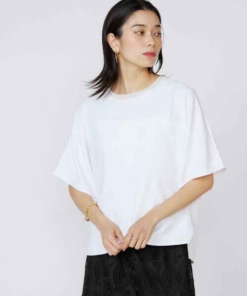 INED / イネド Tシャツ | 吸汗速乾ジョーゼットプルオーバー | 詳細14