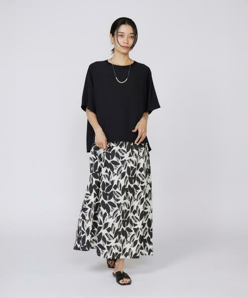 INED / イネド Tシャツ | 吸汗速乾ジョーゼットプルオーバー | 詳細5