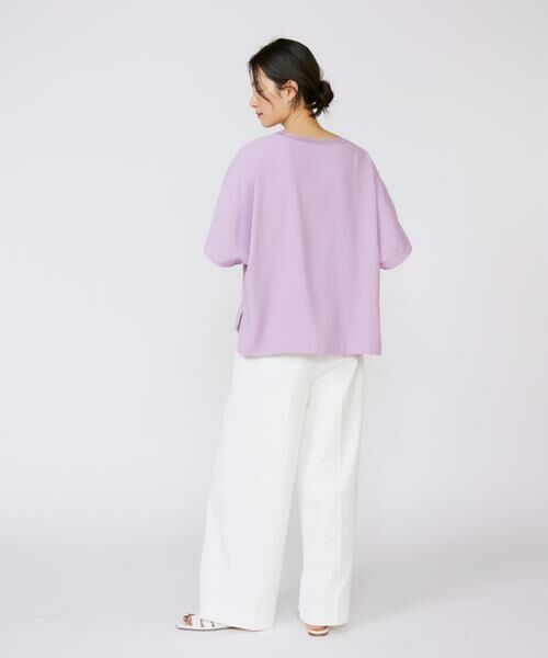 INED / イネド Tシャツ | 吸汗速乾ジョーゼットプルオーバー | 詳細9