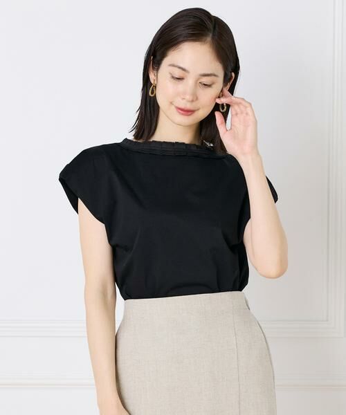 INED / イネド Tシャツ | タックフリルカットソー | 詳細11