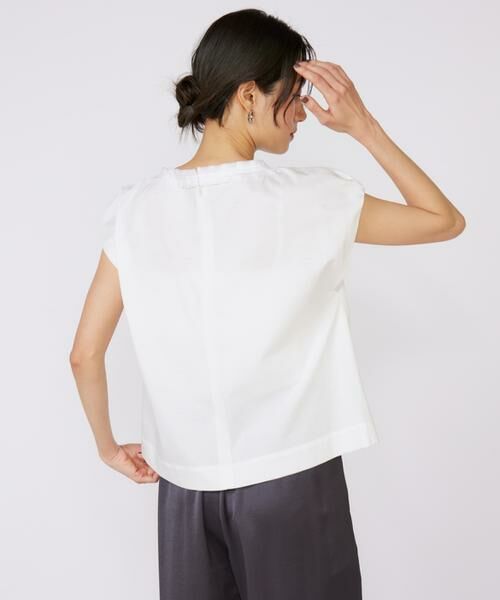 INED / イネド Tシャツ | タックフリルカットソー | 詳細13