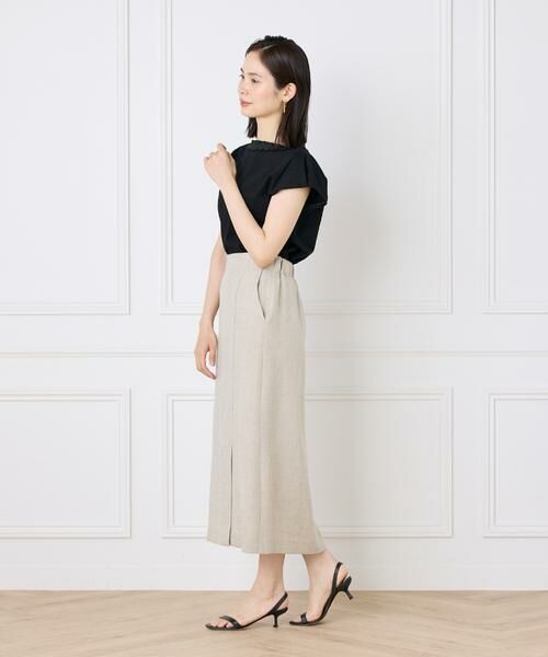 INED / イネド Tシャツ | タックフリルカットソー | 詳細9