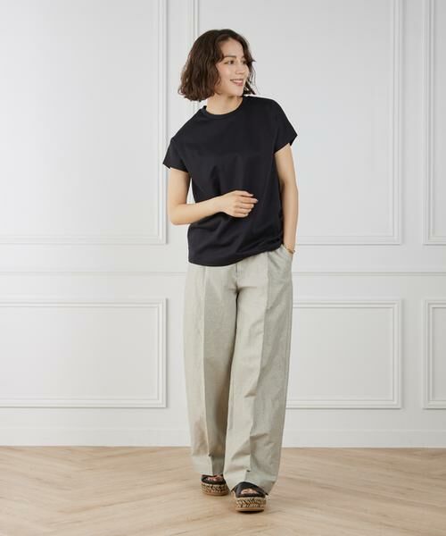 INED / イネド Tシャツ | 《WEB限定》フレンチスリーブカットソー | 詳細11