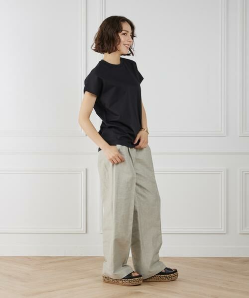 INED / イネド Tシャツ | 《WEB限定》フレンチスリーブカットソー | 詳細12
