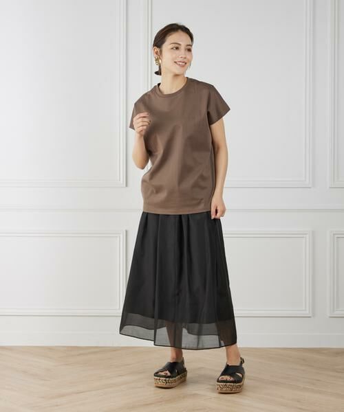 INED / イネド Tシャツ | 《WEB限定》フレンチスリーブカットソー | 詳細9