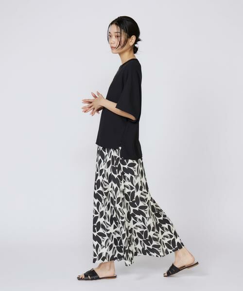 INED / イネド Tシャツ | 《大きいサイズ》吸汗速乾ジョーゼットプルオーバー | 詳細7