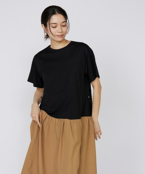 INED / イネド ミニ丈・ひざ丈ワンピース | ドッキングワンピース | 詳細10