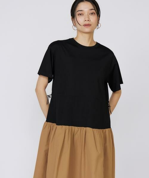 INED / イネド ミニ丈・ひざ丈ワンピース | ドッキングワンピース | 詳細11