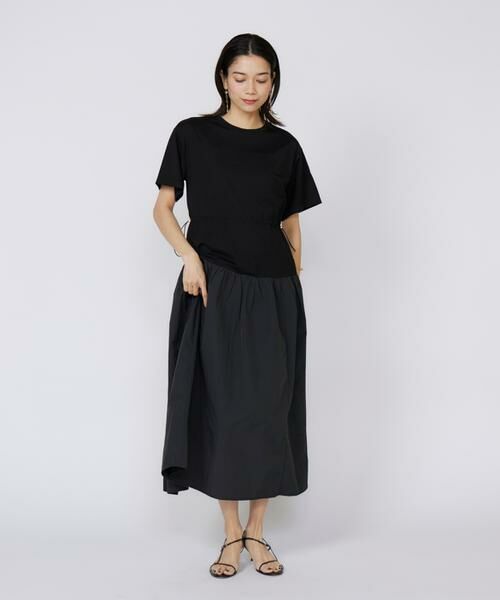 INED / イネド ミニ丈・ひざ丈ワンピース | ドッキングワンピース | 詳細6