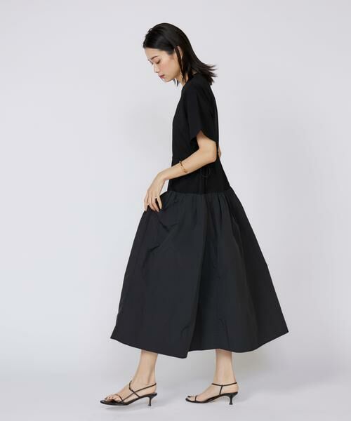 INED / イネド ミニ丈・ひざ丈ワンピース | 《大きいサイズ》ドッキングワンピース | 詳細7