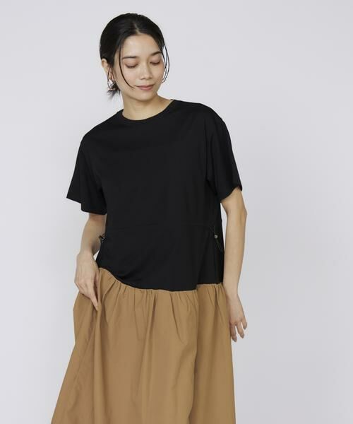 INED / イネド ミニ丈・ひざ丈ワンピース | 《大きいサイズ》ドッキングワンピース | 詳細21