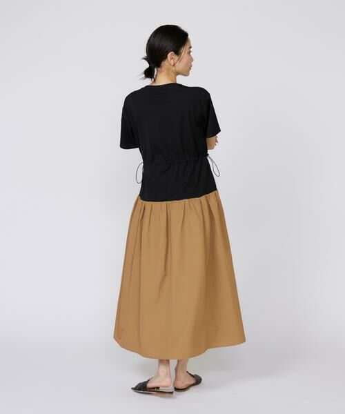 INED / イネド ミニ丈・ひざ丈ワンピース | 《大きいサイズ》ドッキングワンピース | 詳細15