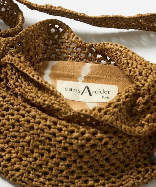 INED / イネド かごバック | 《FAVORITE》TINA Sサイズ ラフィアバッグ《Sans arcidet》 | 詳細2