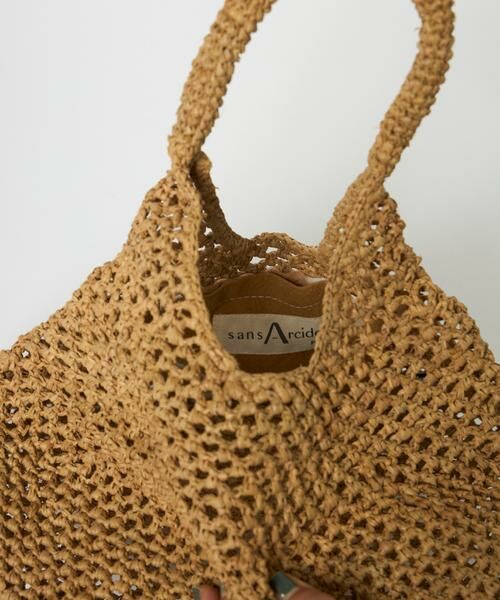 INED / イネド かごバック | 《FAVORITE》MANAKELYラフィアバッグ《Sans arcidet》 | 詳細4