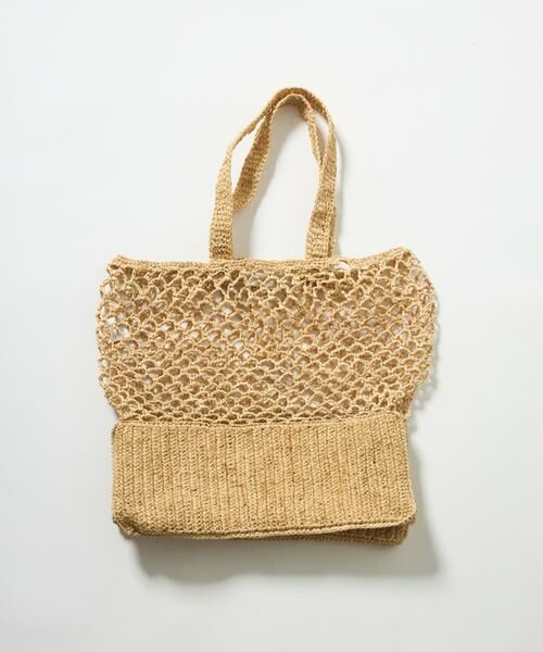 INED/イネド 《FAVORITE》ラフィアトートバッグ ILDA《Camalya》 ベージュ2 40 INED/イネド 《FAVORITE》ラフィアトートバッグ ILDA《Camalya》 ベージュ2 40