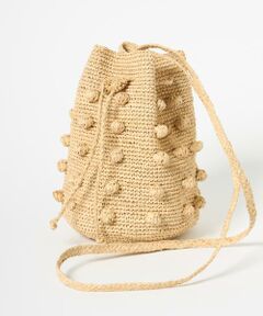 INED / イネド かごバック | 《FAVORITE》ラフィアショルダーバッグ NELIA《Camalya》