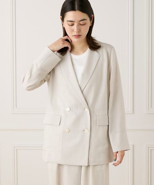 INED / イネド テーラードジャケット | ダブルブレストジャケット《la veille by SUPERIOR CLOSET》 | 詳細1