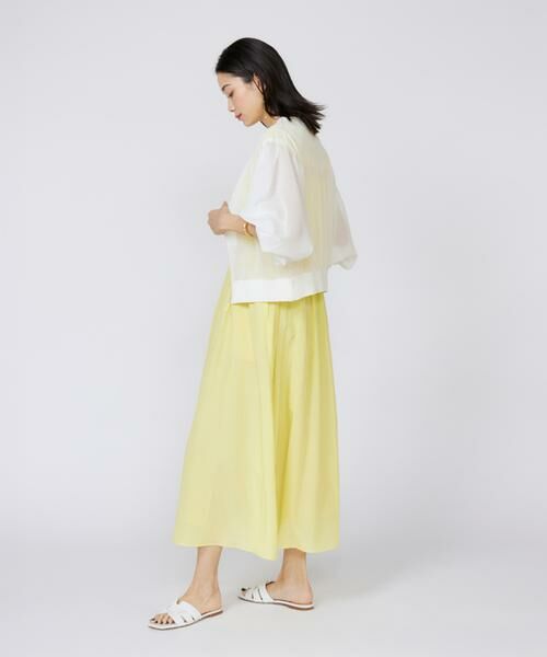 INED / イネド ミニ丈・ひざ丈ワンピース | タックワンピース | 詳細10