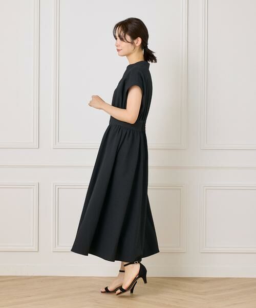 INED / イネド ミニ丈・ひざ丈ワンピース | ウエストギャザーワンピース | 詳細10