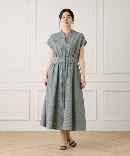 INED / イネド ミニ丈・ひざ丈ワンピース | ウエストギャザーワンピース | 詳細6