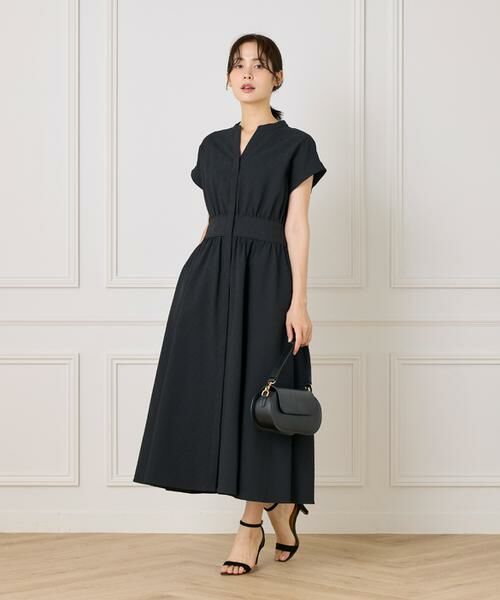 INED / イネド ミニ丈・ひざ丈ワンピース | ウエストギャザーワンピース | 詳細9