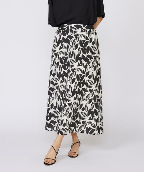 INED / イネド ロング・マキシ丈スカート | プリントフレアスカート | 詳細1