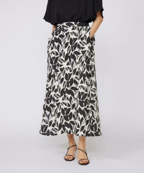 INED / イネド ロング・マキシ丈スカート | プリントフレアスカート | 詳細10