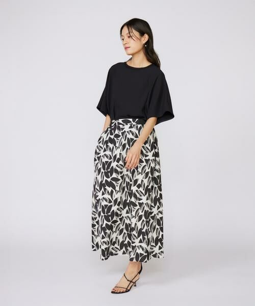 INED / イネド ロング・マキシ丈スカート | 《大きいサイズ》プリントフレアスカート | 詳細14