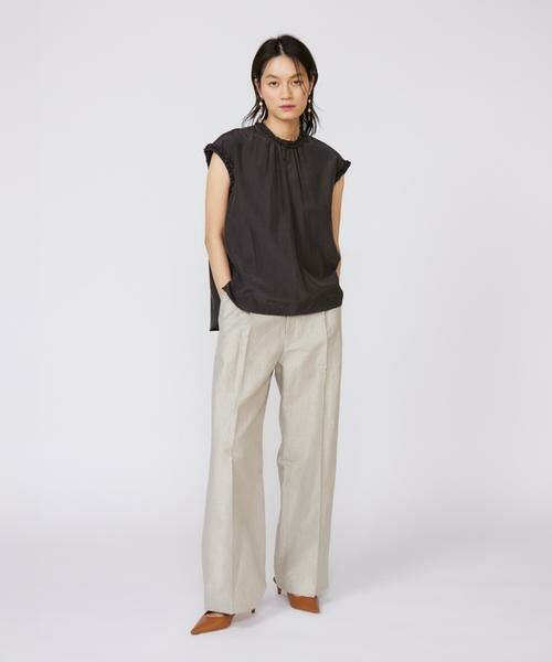 INED / イネド その他パンツ | ラメワンタックワイドパンツ | 詳細2