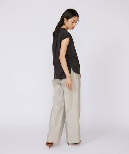 INED / イネド その他パンツ | ラメワンタックワイドパンツ | 詳細4