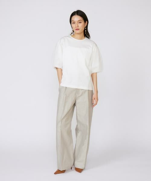 INED / イネド その他パンツ | ラメワンタックワイドパンツ | 詳細5