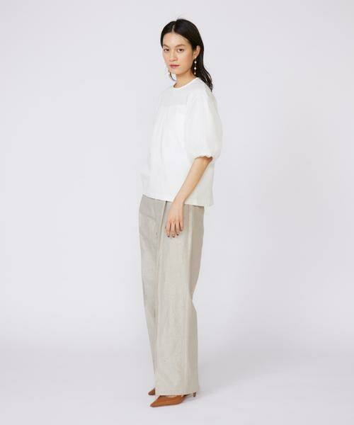 INED / イネド その他パンツ | ラメワンタックワイドパンツ | 詳細6