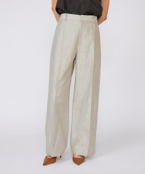 INED / イネド その他パンツ | ラメワンタックワイドパンツ | 詳細8