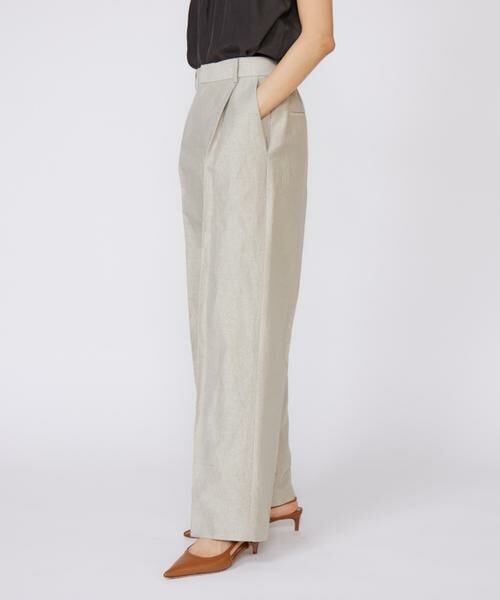 INED / イネド その他パンツ | ラメワンタックワイドパンツ | 詳細9