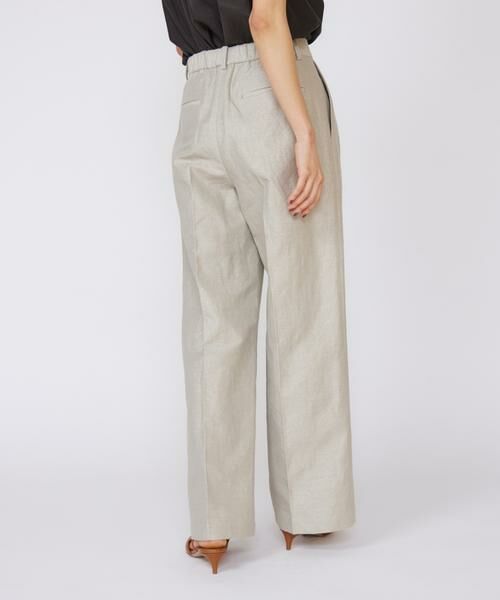 INED / イネド その他パンツ | 《大きいサイズ》ラメワンタックワイドパンツ | 詳細10