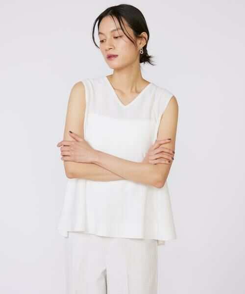 INED / イネド ベスト | Aラインニットプルオーバー | 詳細8