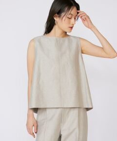 INED / イネド シャツ・ブラウス | ノースリーブラメブラウス