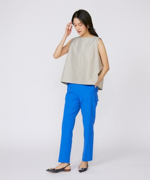 INED / イネド シャツ・ブラウス | ノースリーブラメブラウス | 詳細5