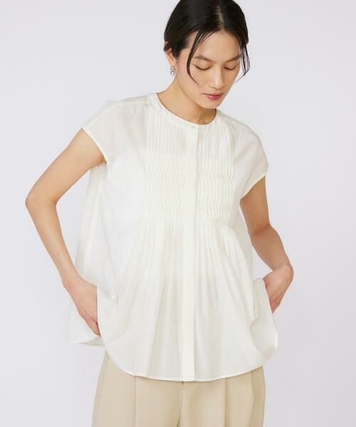 INED / イネド シャツ・ブラウス | フロントピンタックブラウス | 詳細21