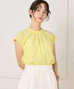 INED / イネド シャツ・ブラウス | タックフリルブラウス