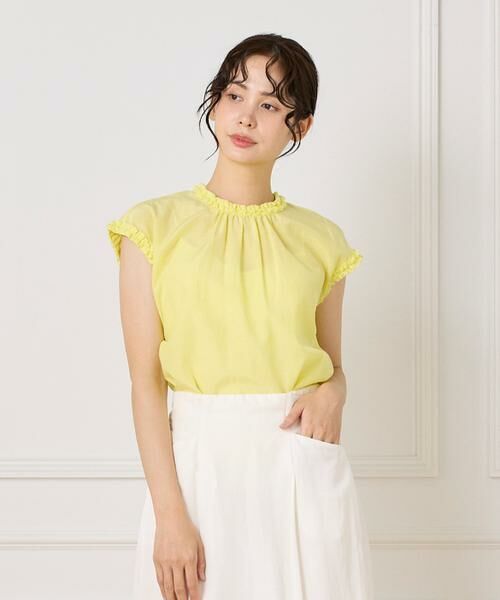 INED / イネド シャツ・ブラウス | タックフリルブラウス | 詳細11