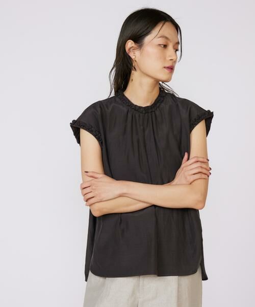 INED / イネド シャツ・ブラウス | タックフリルブラウス | 詳細15